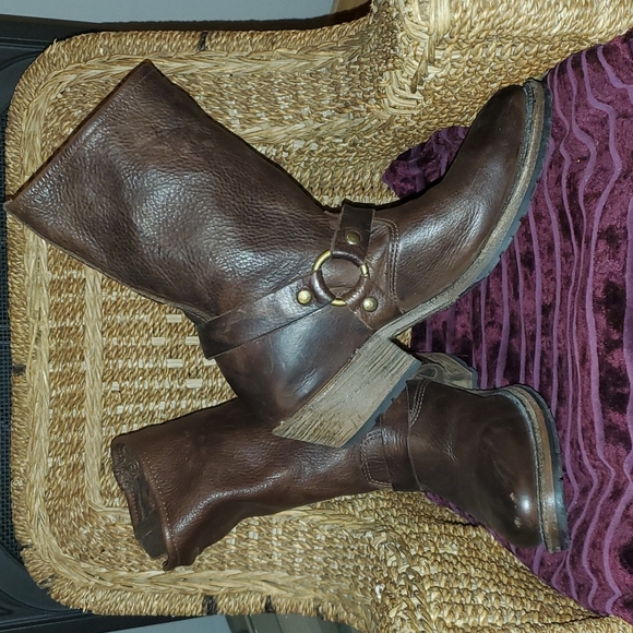 Vintage Shoe Company Leather Boots - Picture 3 of 14